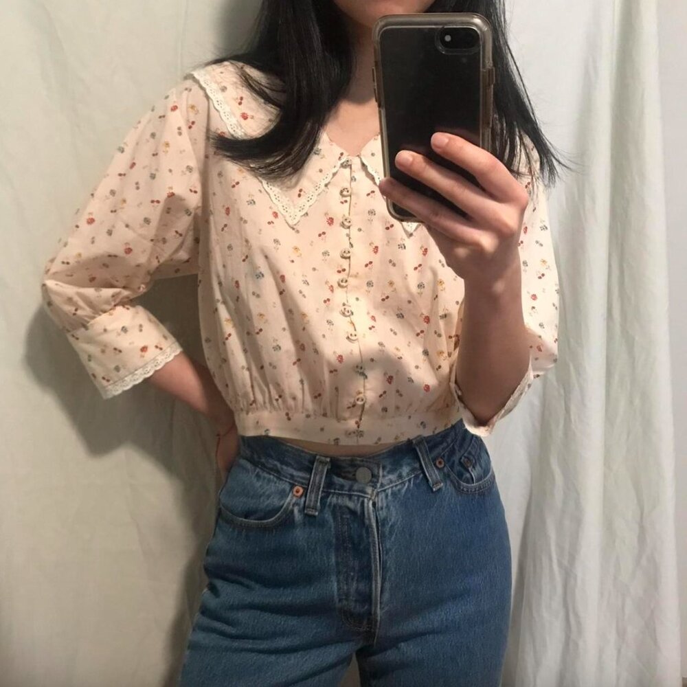 Christy Dawn sample sale blouse